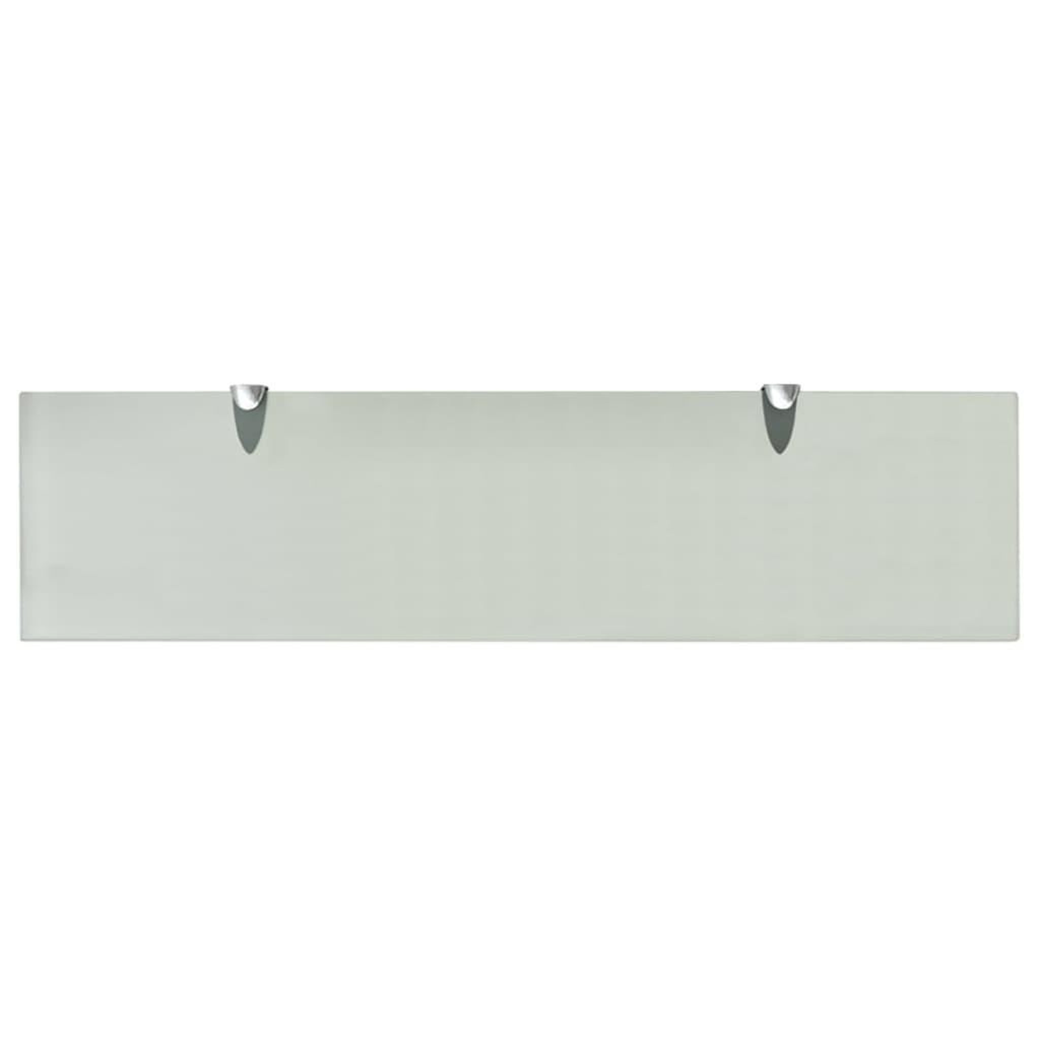 Voir la diapositive 3 : VIDAXL Etagere murale en verre 80x20 cm 8 mm