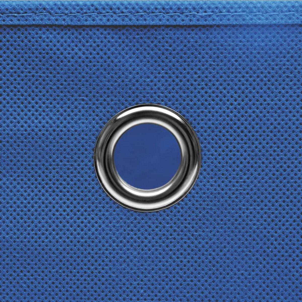 VIDAXL Boîtes de rangement 4 pcs Tissu intisse 28x28x28 cm Bleu