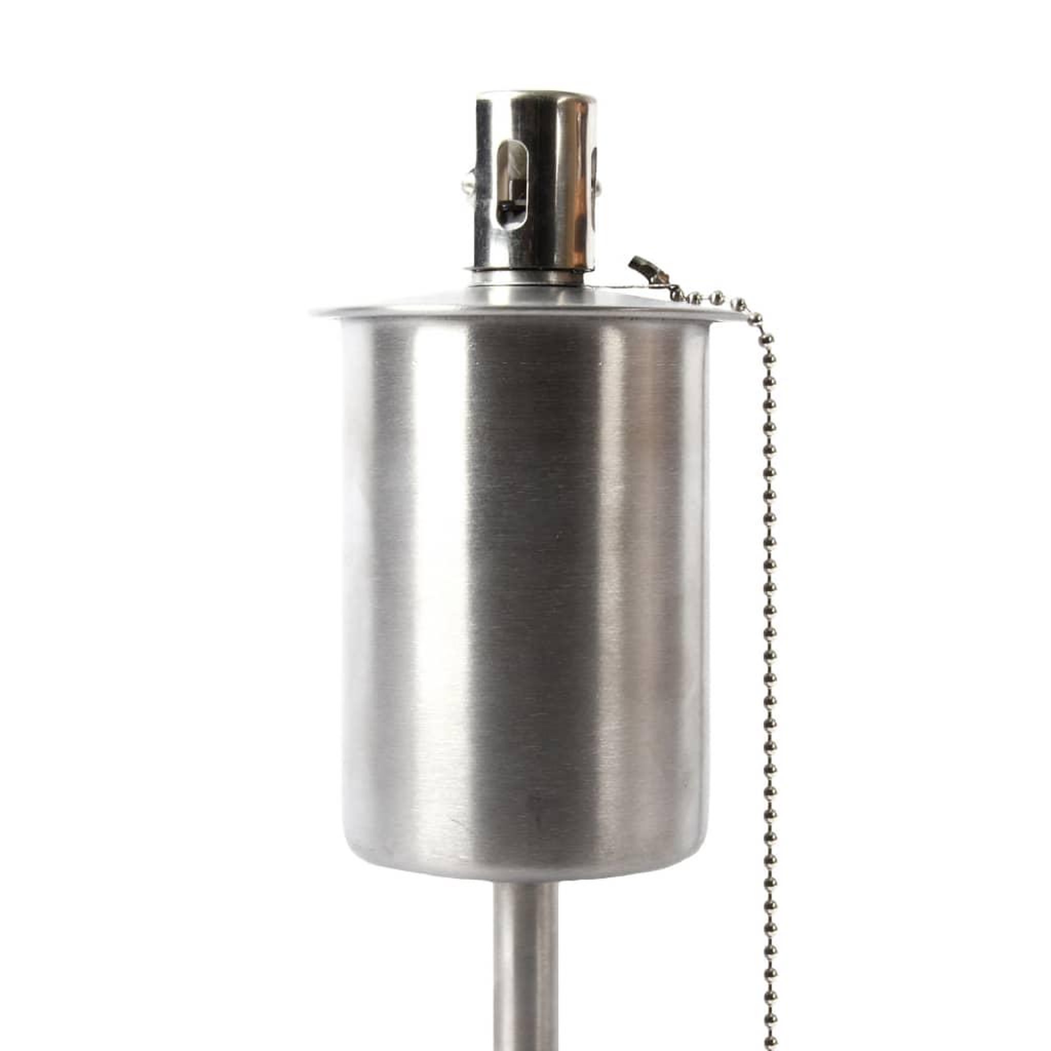 Voir la diapositive 5 : ESSCHERT DESIGN Esschert Design Torche a huile sur piquet Acier inoxydable