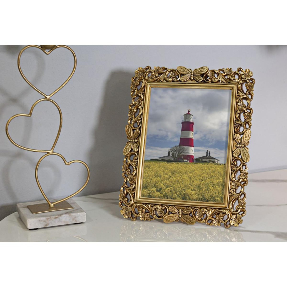 Paris Prix Cadre Photo Papillons  Classic  15x20cm Or