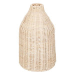 ATMOSPHERA Vase Design en Rotin  Seav  26cm Beige