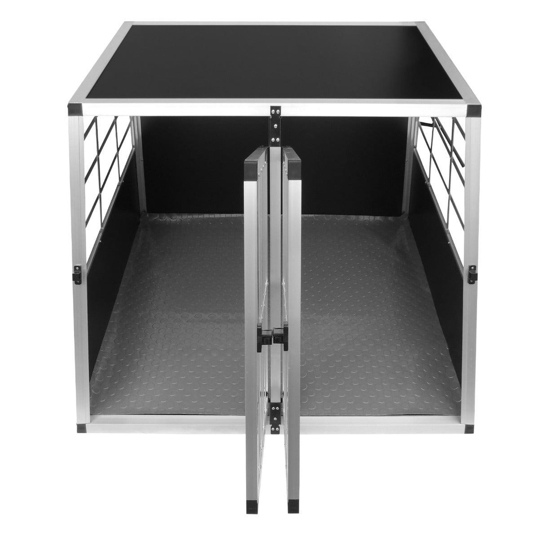 Voir la diapositive 3 : MONSTERSHOP Cage de transport pour animaux grand format - deux portes
