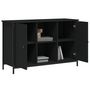 Voir la diapositive 4 : VIDAXL Meuble TV noir 100x35x65 cm bois d'ingenierie