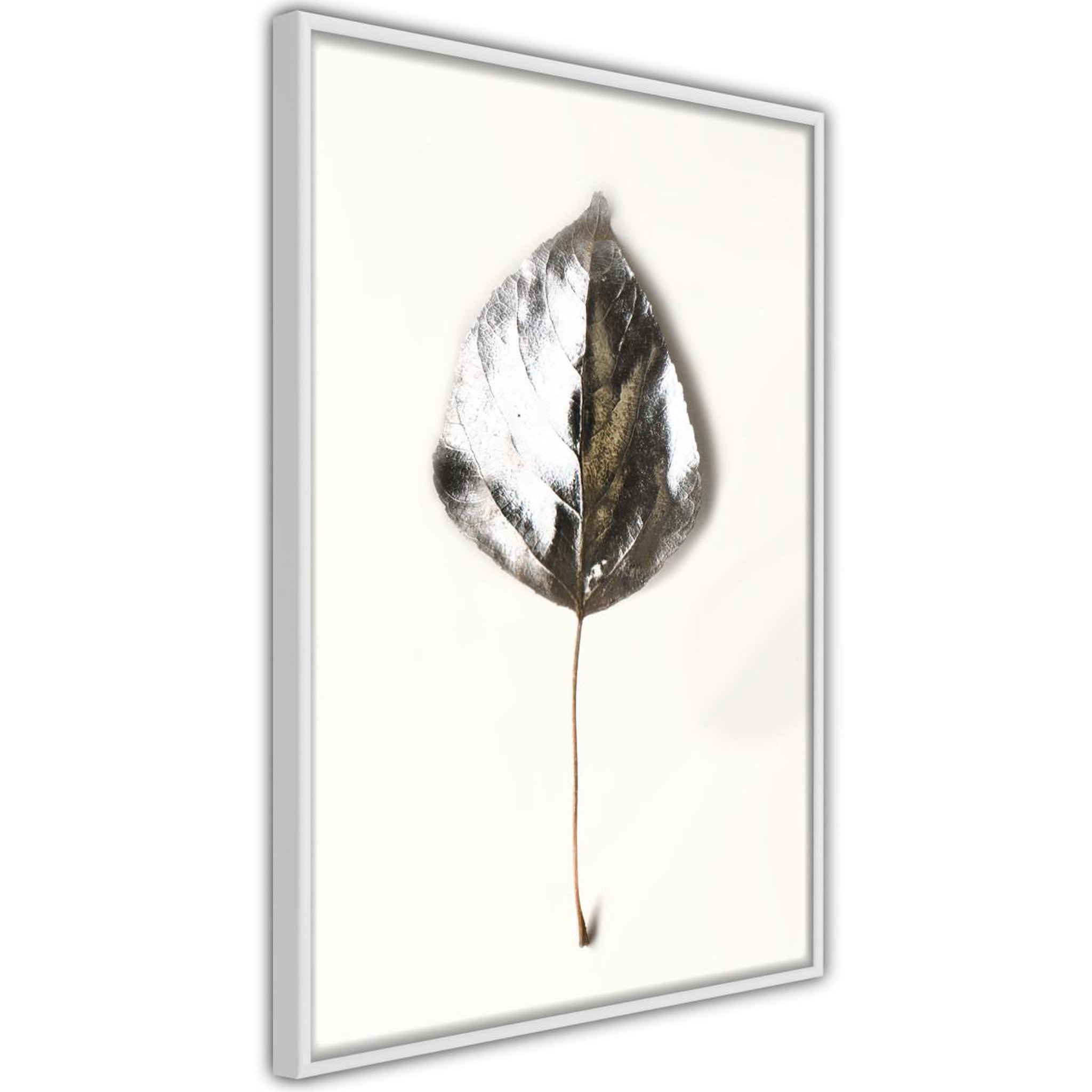 Paris Prix Affiche Murale Encadrée  Silvery Leaf