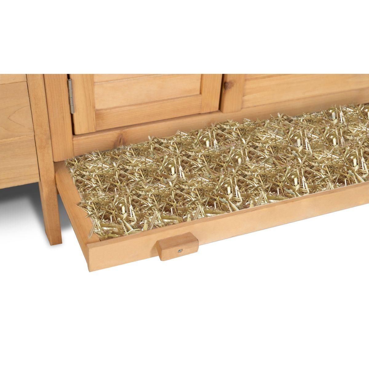 Jardikt Poulailler sur pilotis en bois