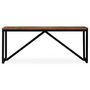 Voir la diapositive 3 : VIDAXL Banc 110 x 35 x 45 cm Bois de recuperation massif