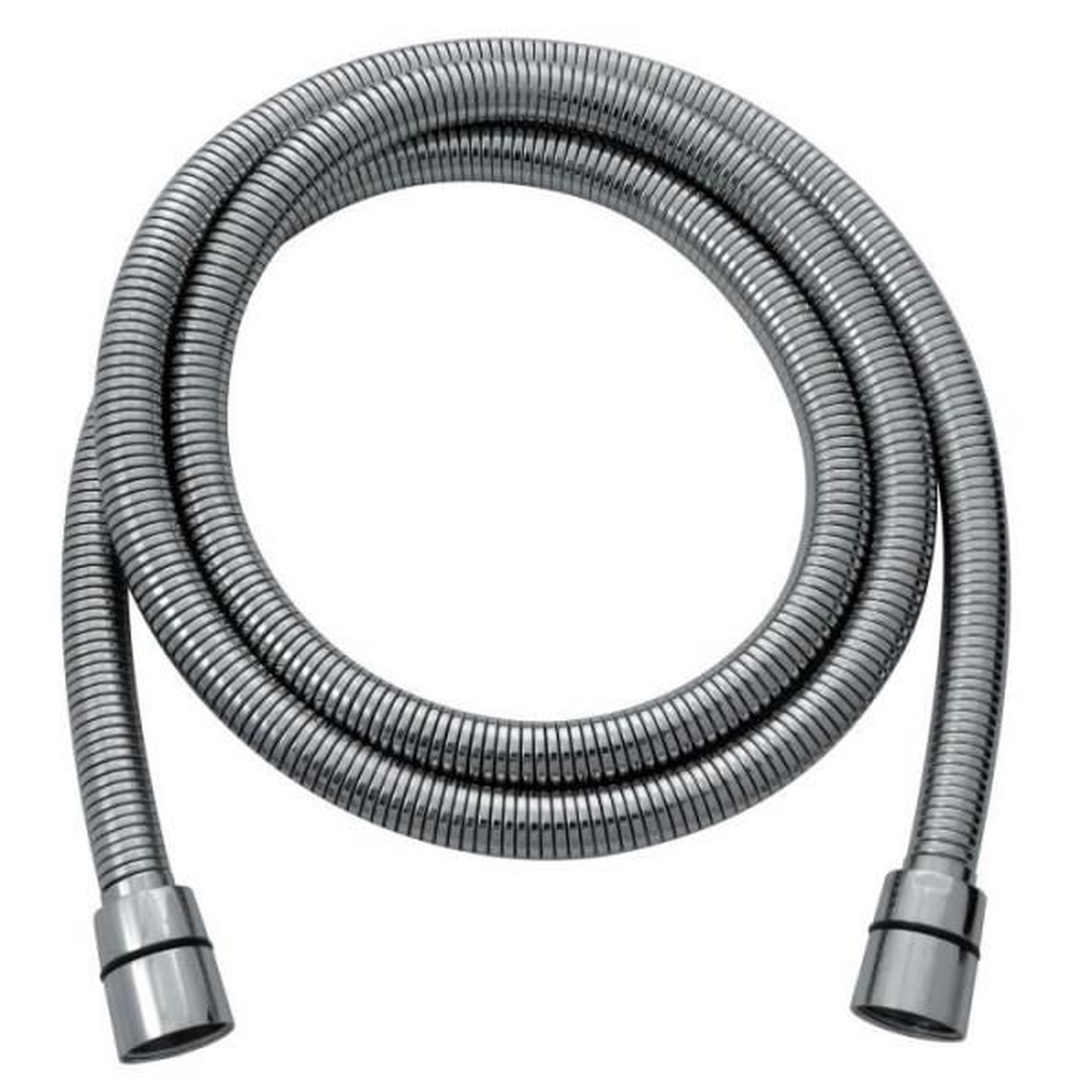 ROUSSEAU Flexible de douche - rousseau - double agrafage en inox chromé - extensible 1,5 a 1,85m - garantie 5 ans