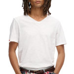 SUPERDRY T Shirt  Homme Superdru Raw. Coloris disponibles : Blanc