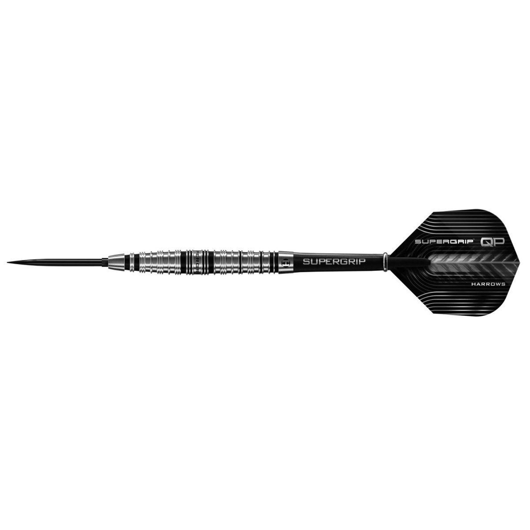 Harrows Fléchettes Supergrip QP 90 pointe acier 23g