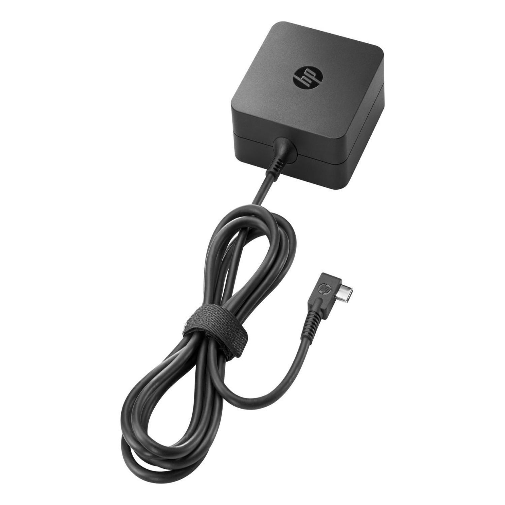HP HP 45W USB Type-C AC Adapter adaptateur de puissance & onduleur Intérieure Noir