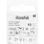 RICO DESIGN Itoshii parck de 19 perles ponii hope smile dream enjoy