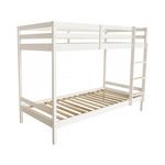Habitat et Jardin Lit Superposé bois enfant  Lionel  90 x 190 cm - Blanc