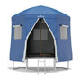 Voir la diapositive 1 : JUMP4FUN Tente cabane pour trampoline 8FT-244cm - Bleu