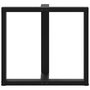 Voir la diapositive 5 : VIDAXL Pieds de table a manger forme de T 2 pcs noir 70x35x(72-73) cm