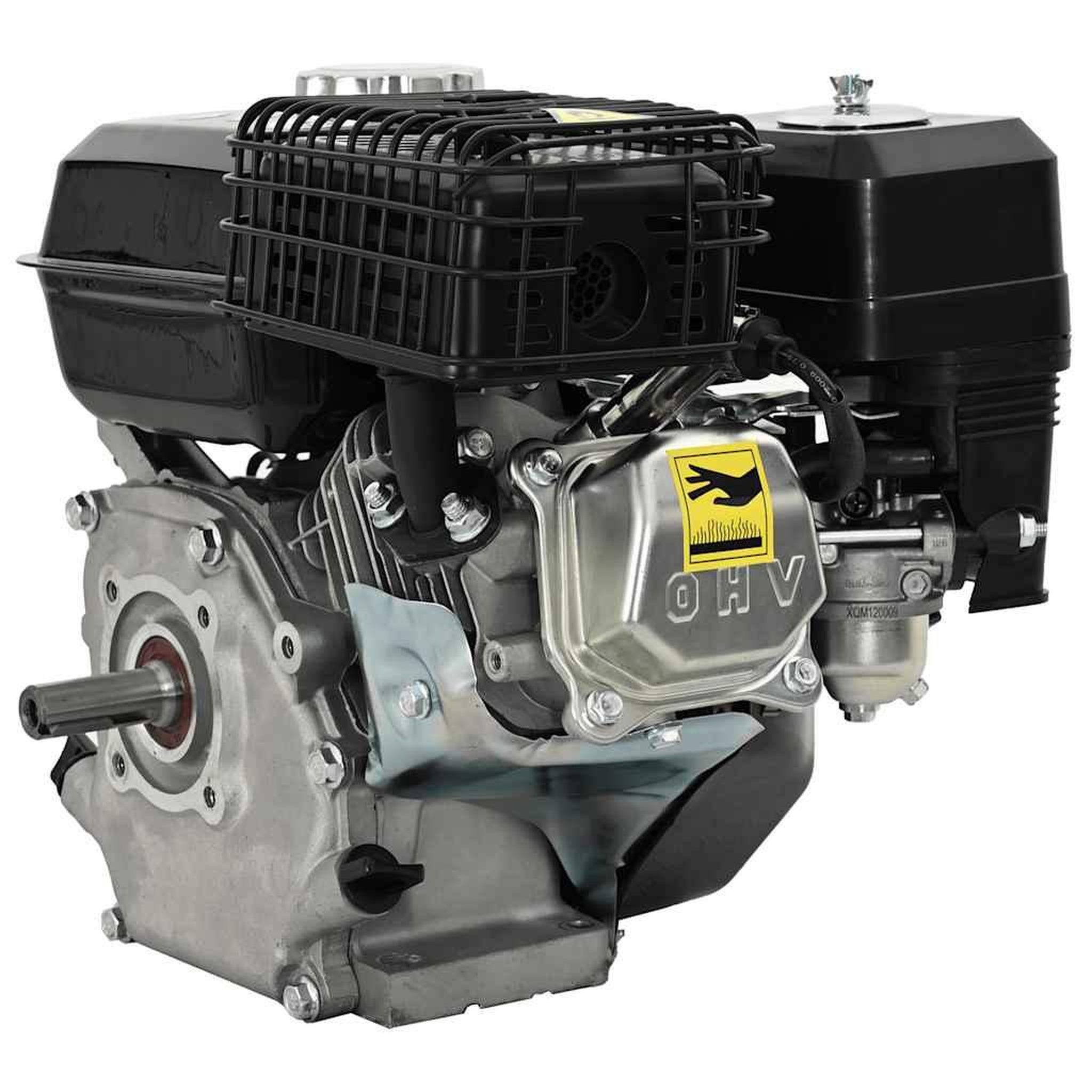 Voir la diapositive 5 : VIDAXL Moteur a essence 6,5 CH 4,8 kW Noir