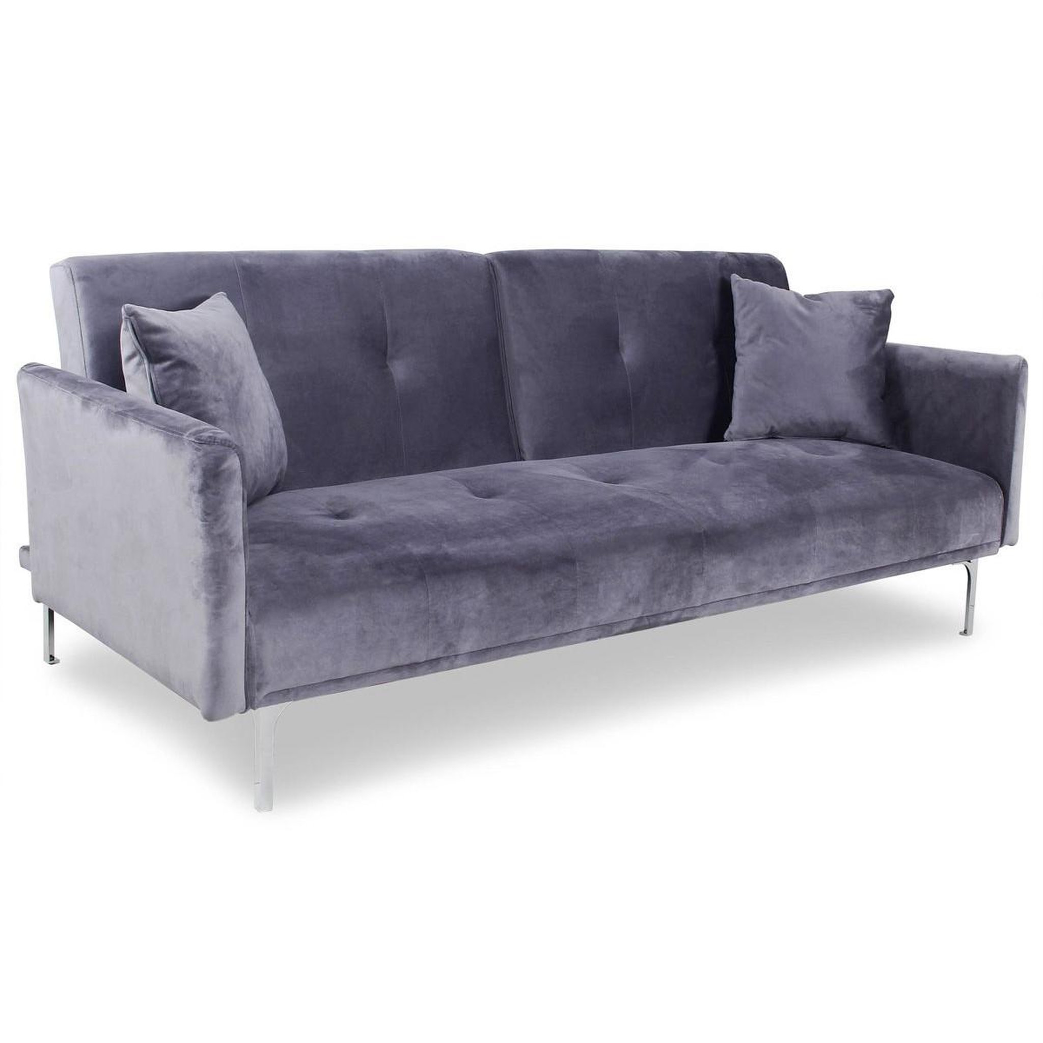 Paris Prix Canapé convertible 3 places  lacla  191cm gris