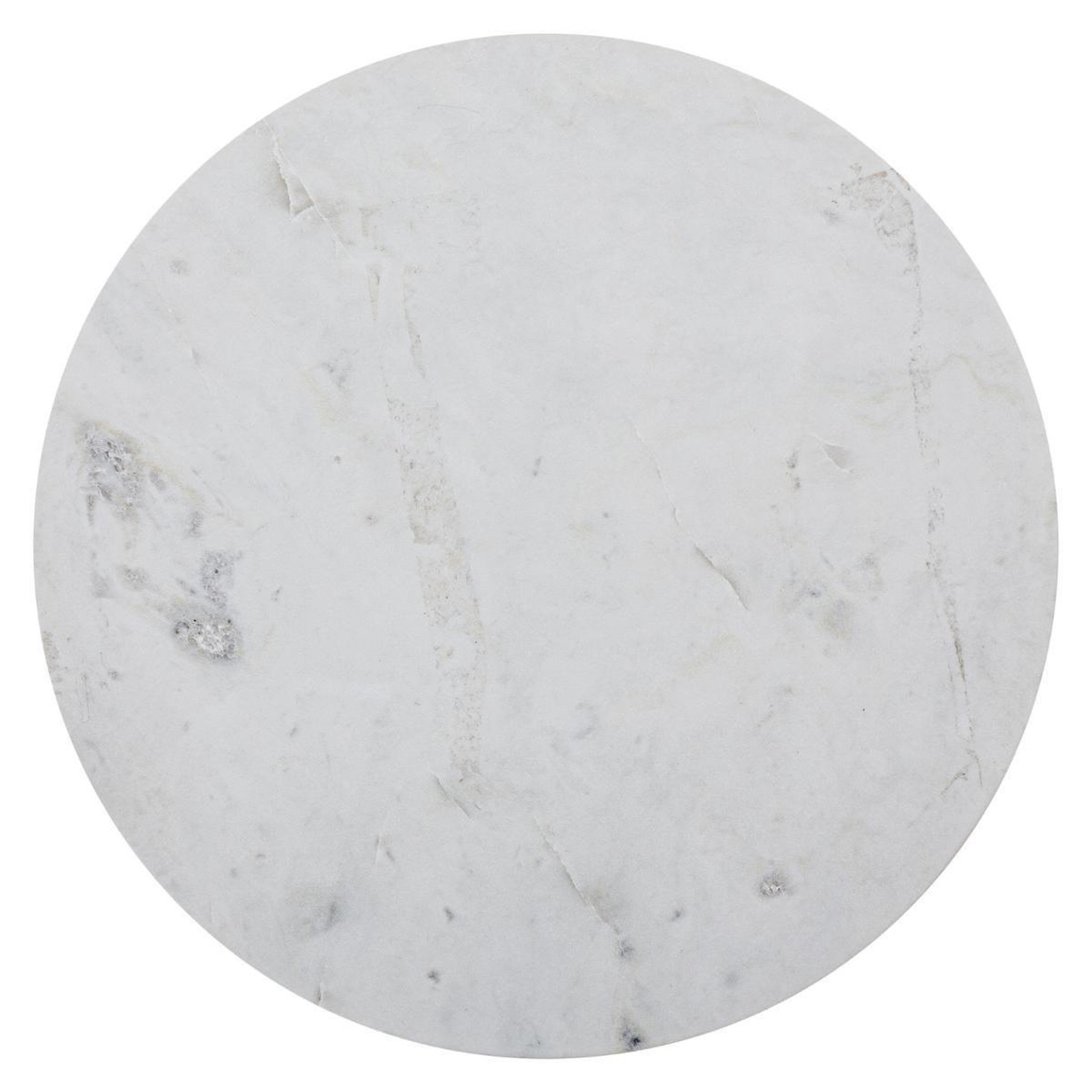 Voir la diapositive 5 : ATMOSPHERA Lot de 2 tables d'appoint  good  60cm blanc & or