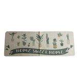 LUANCE Tapis  Imprimés Luance 50x120cm Home Sweet Home. Coloris disponibles : Beige