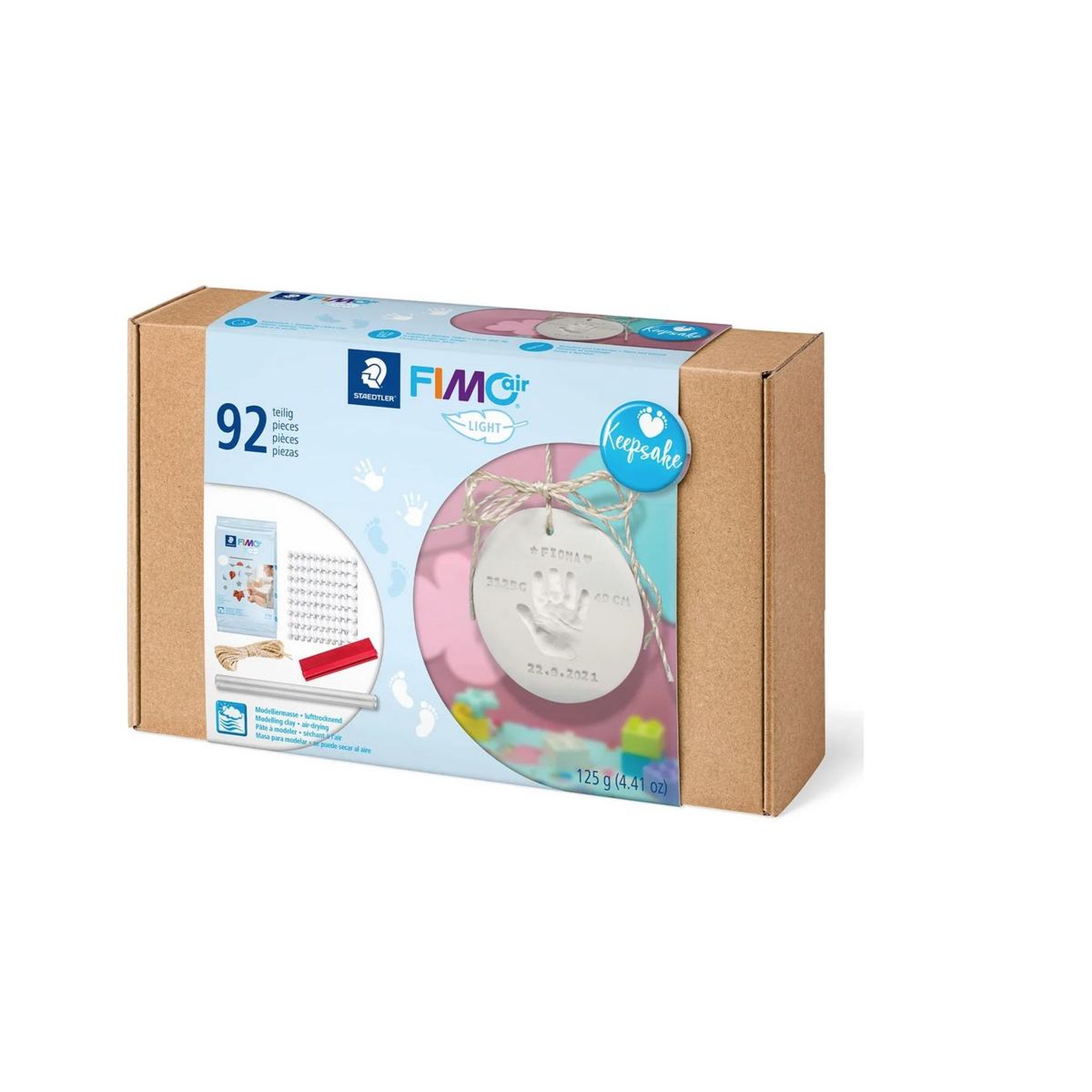 Voir la diapositive 3 : Fimo Coffret empreinte en  air