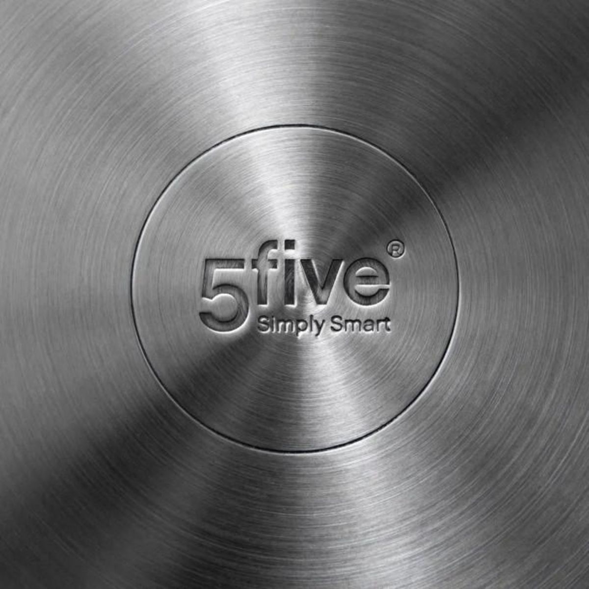 FIVE Poêle en Inox  Résilience  26cm Gris