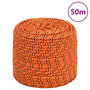 Voir la diapositive 1 : VIDAXL Corde de bateau Orange 6 mm 50 m Polypropylene