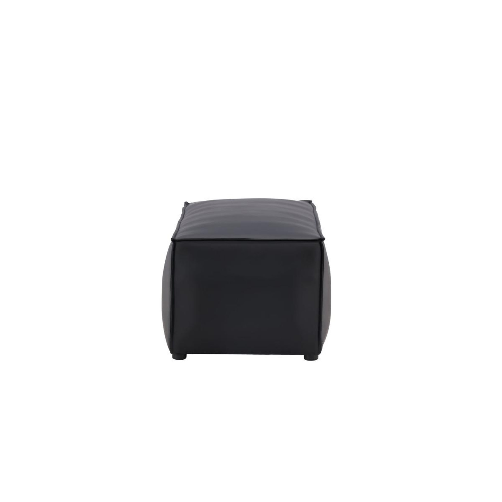 Voir la diapositive 3 : Paris Prix Banc pouf design  palermo  119cm noir