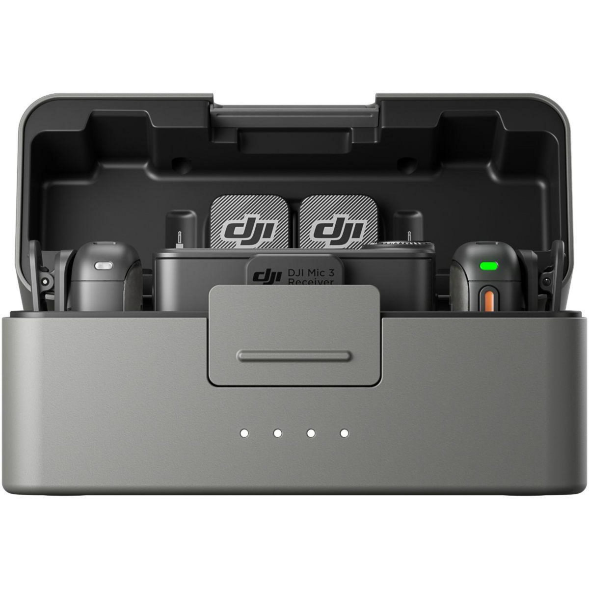 DJI Micro cravate sans fil Mic 3 (2 TX+1 RX+boitier de charge)