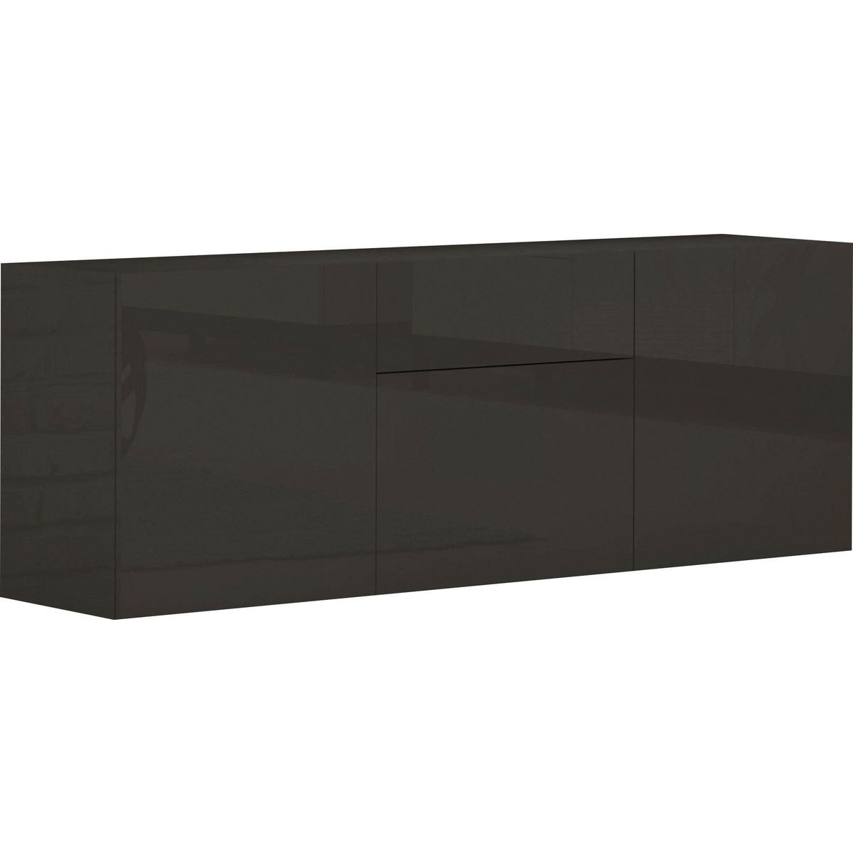 Buffet moderne 3 tiroirs 1 porte L170cm FLORENCE