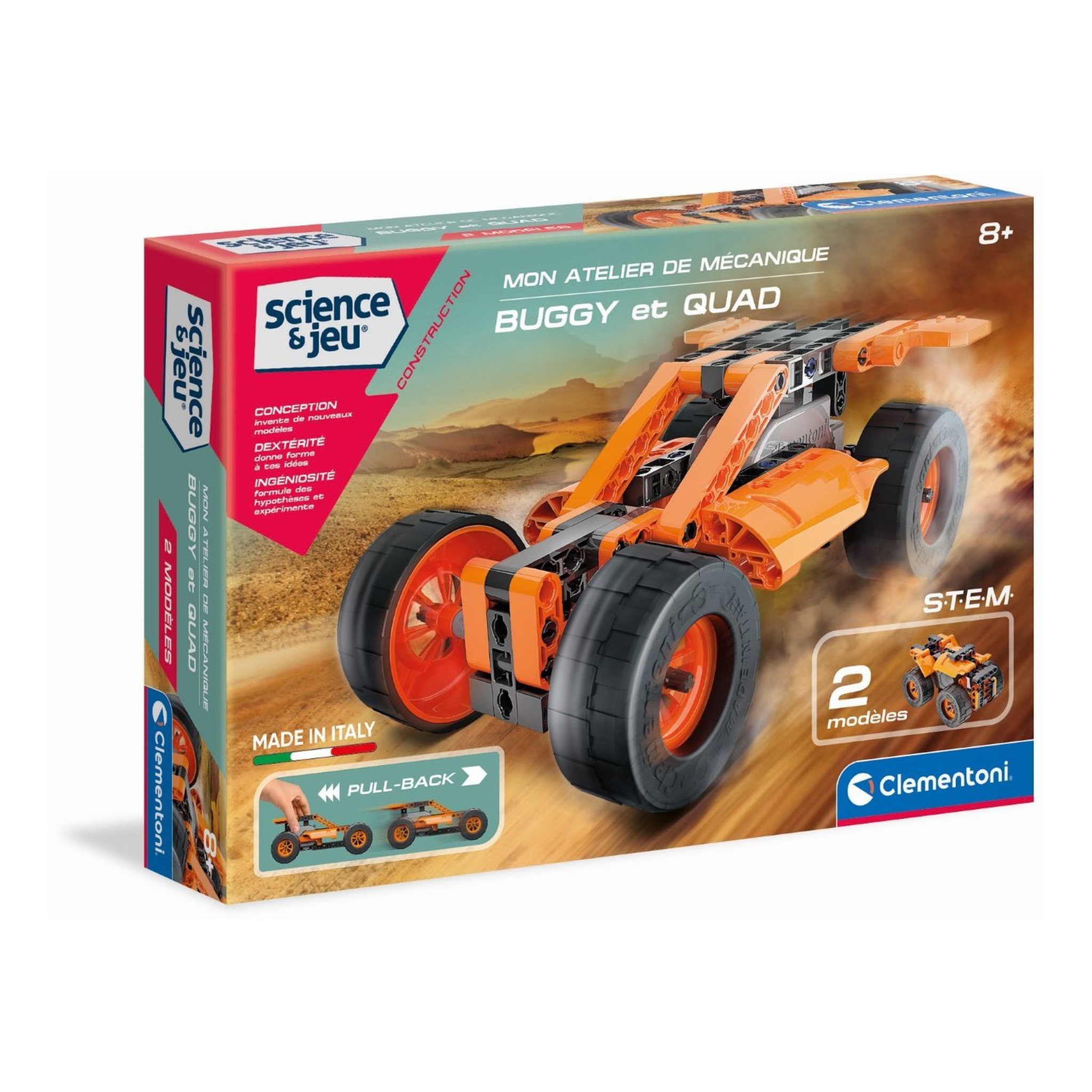 Voir la diapositive 3 : CLEMENTONI Buggy & Quad à friction