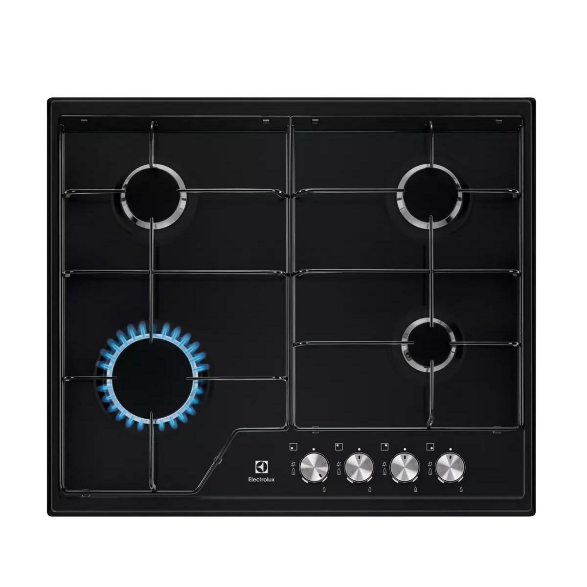 ELECTROLUX Table de cuisson gaz 60cm 4 feux - KGS6424K