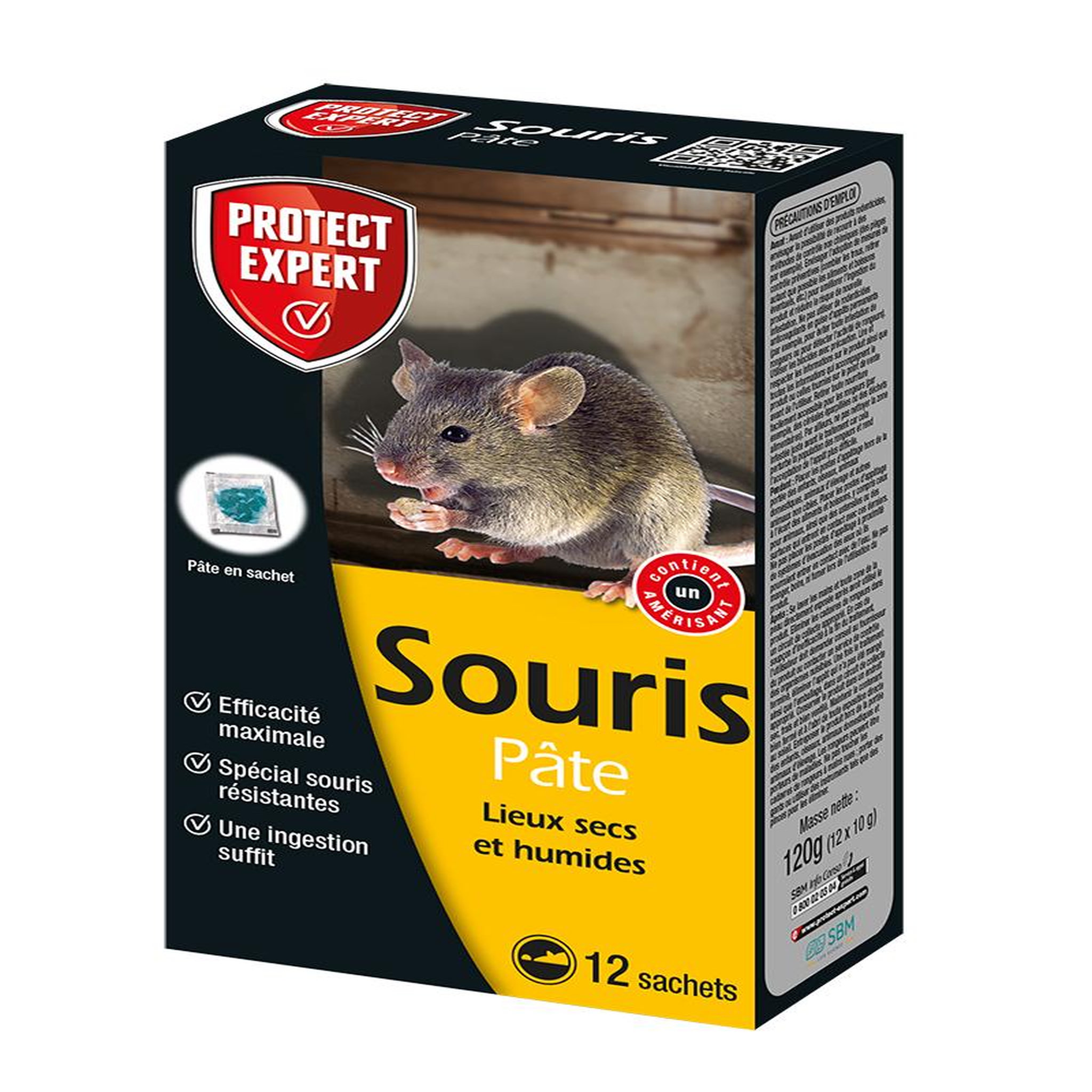 CENTRALE BRICO Pâte antisouris PROTECT EXPERT, 120g