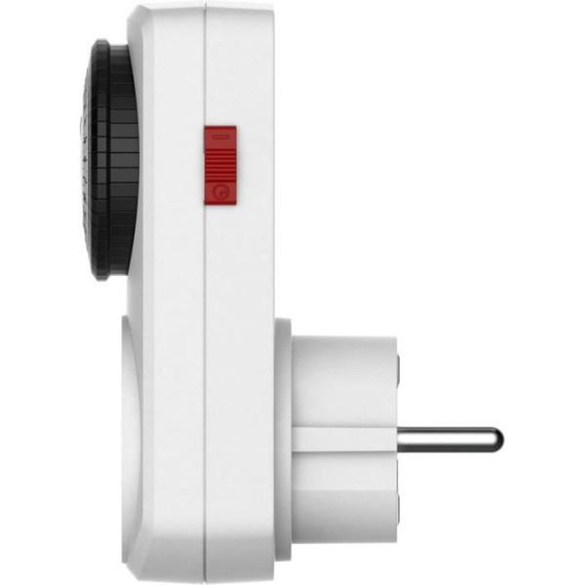 Voir la diapositive 4 : GAO Minuterie compacte mécanique - GAO - Programmateur 3680W - 16A - 96 commutations/jour - Blanc