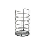 FIVE Pot Range-Couverts Métal  Chromé  Gris