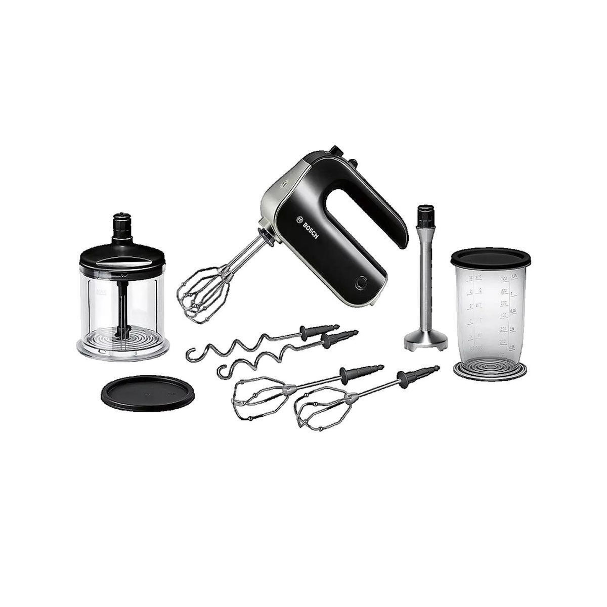 BOSCH Batteur Bosch MFQ4885DE 575 W noir et chrome