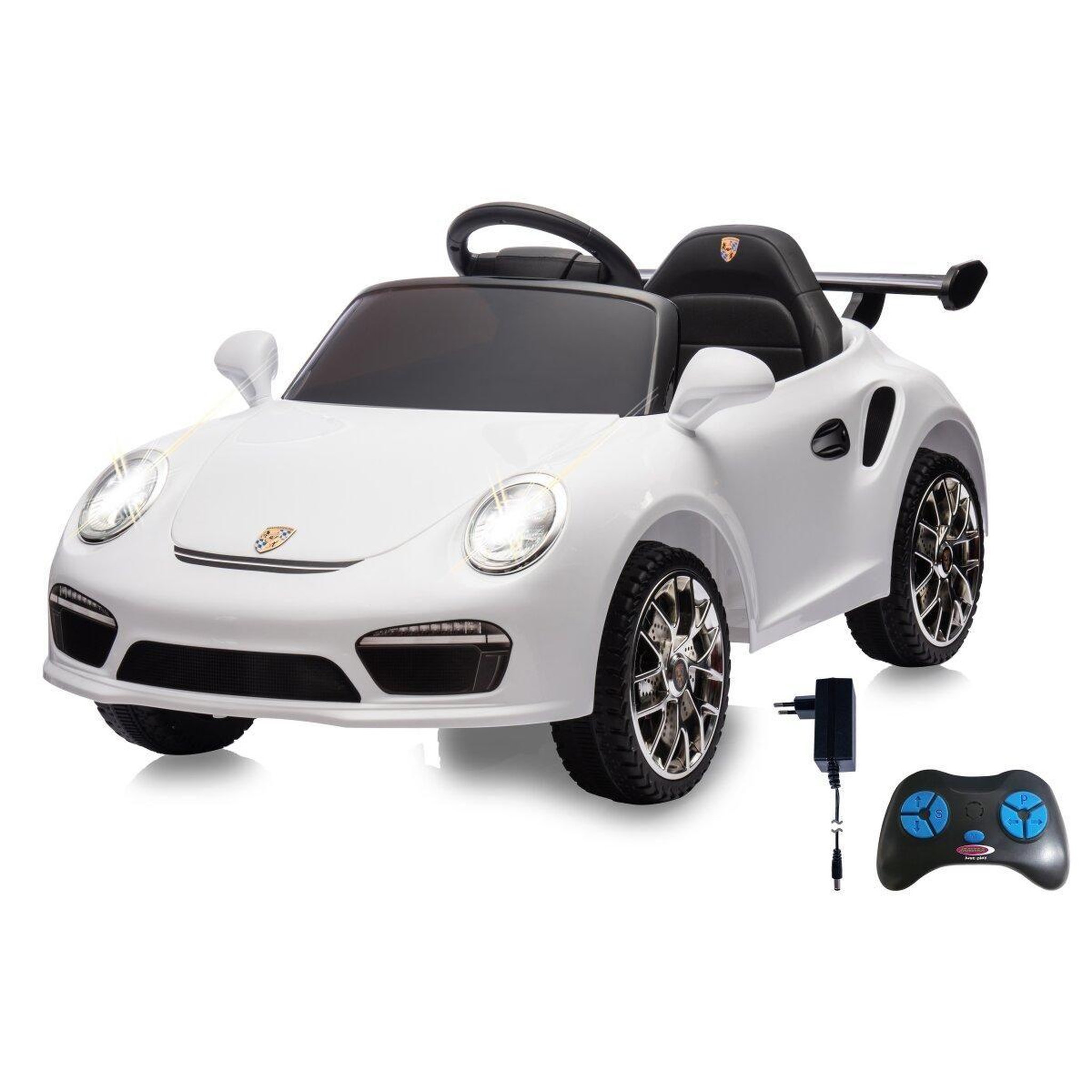 Voir la diapositive 5 : Jamara Ride-on ruf ctr3 club sport blanc 2,4ghz li-power 12.6