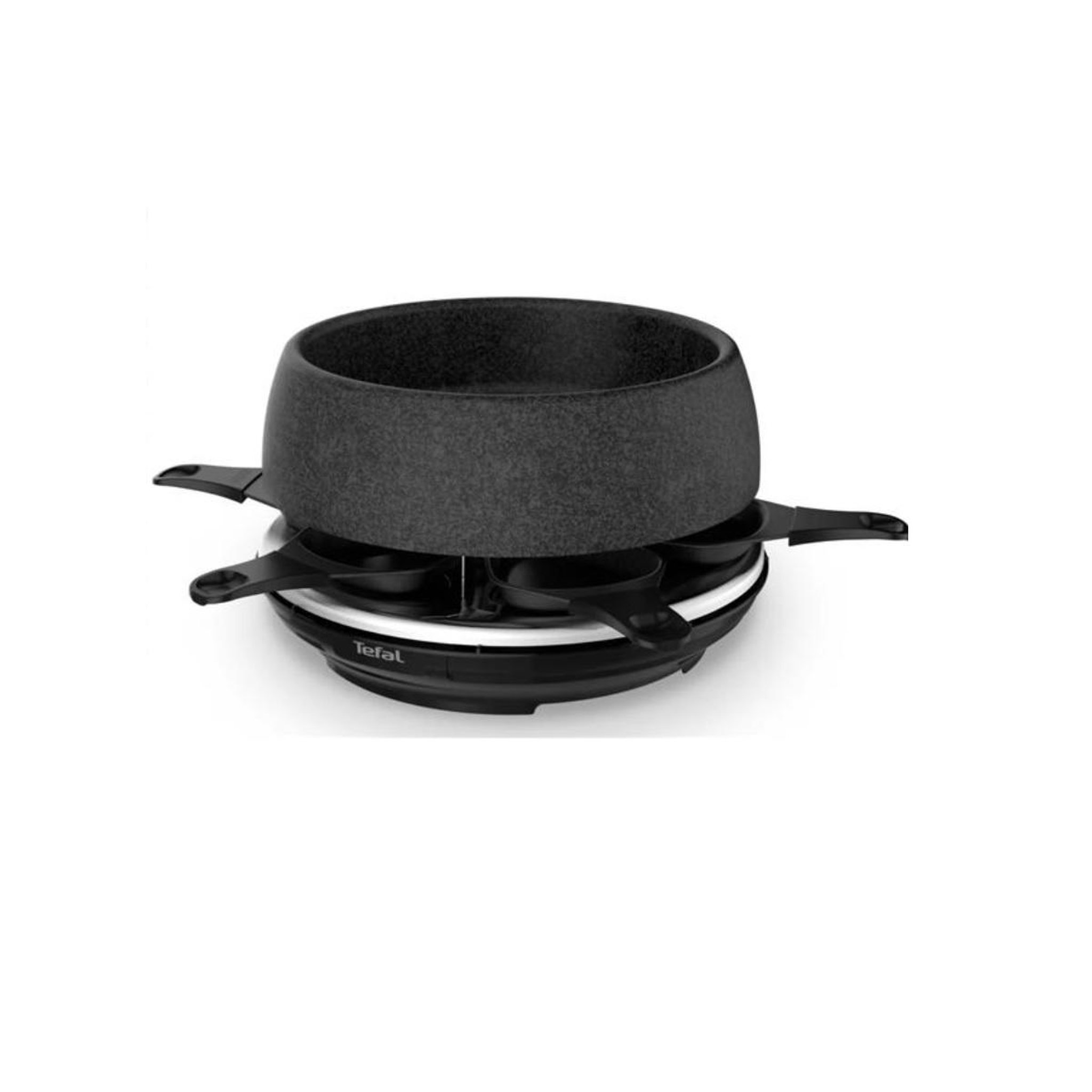 Voir la diapositive 3 : TEFAL Appareil à raclette 6 personnes 850w - RE12C812