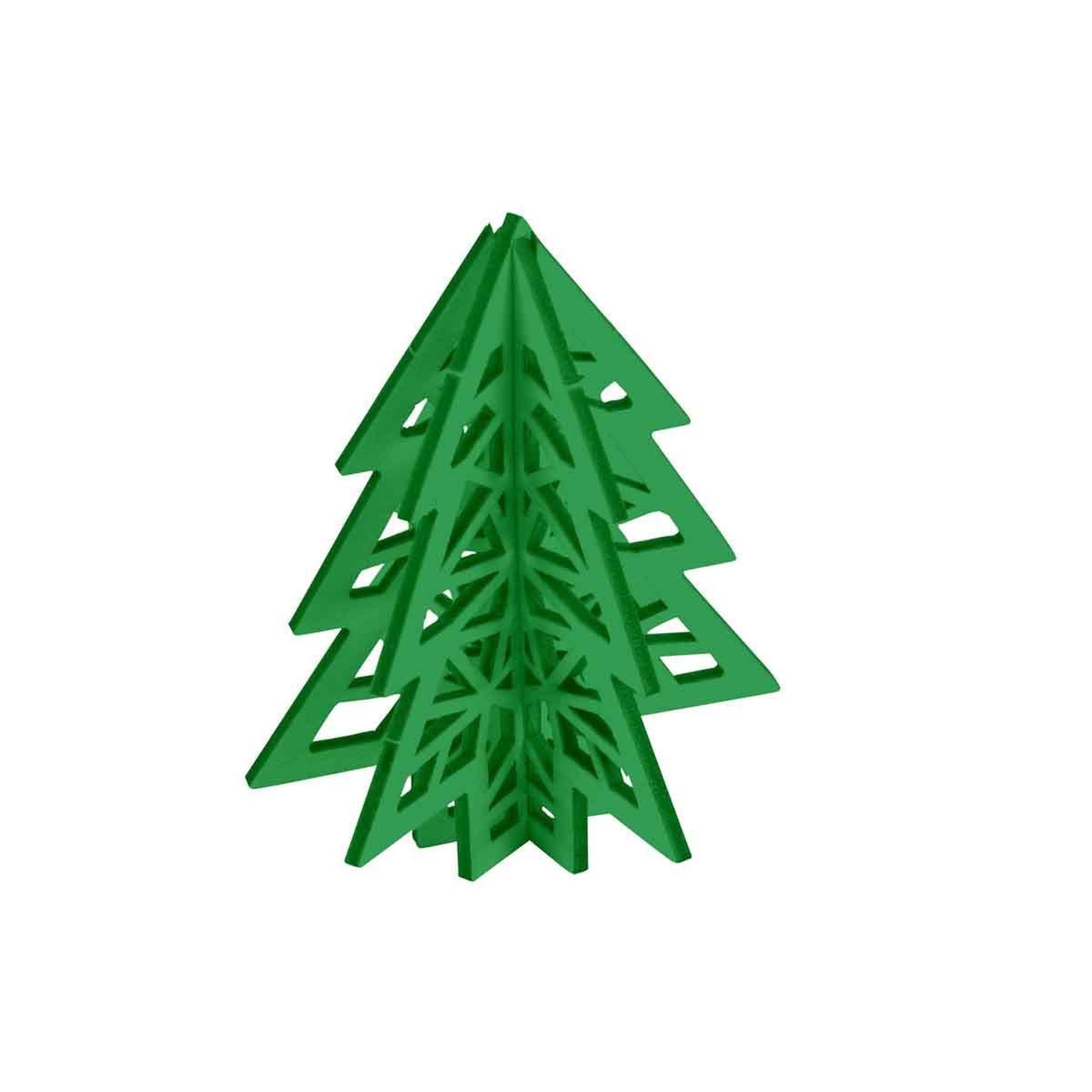 Voir la diapositive 2 : ARTDESIGN Puzzle 3d à personnaliser  sapin de noël  9cm naturel
