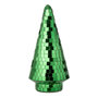 Voir la diapositive 1 : Paris Prix Arbre Disco en Verre  Miroir  23cm Vert