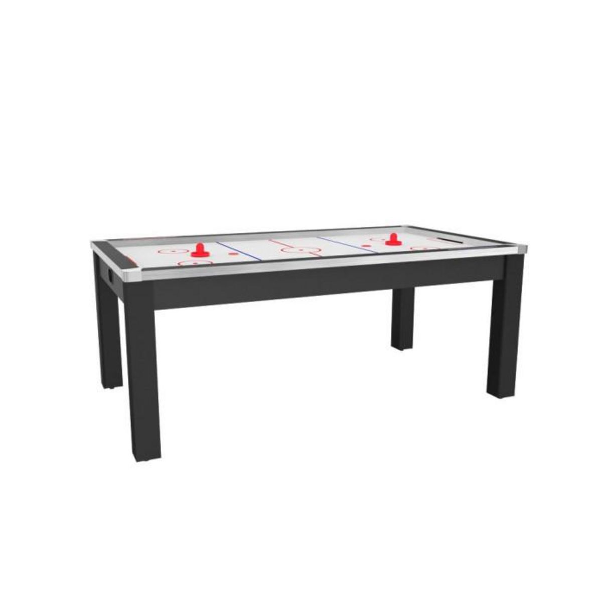 Paris Prix Table de Air Hockey Convertible  Calgary  213cm Noir