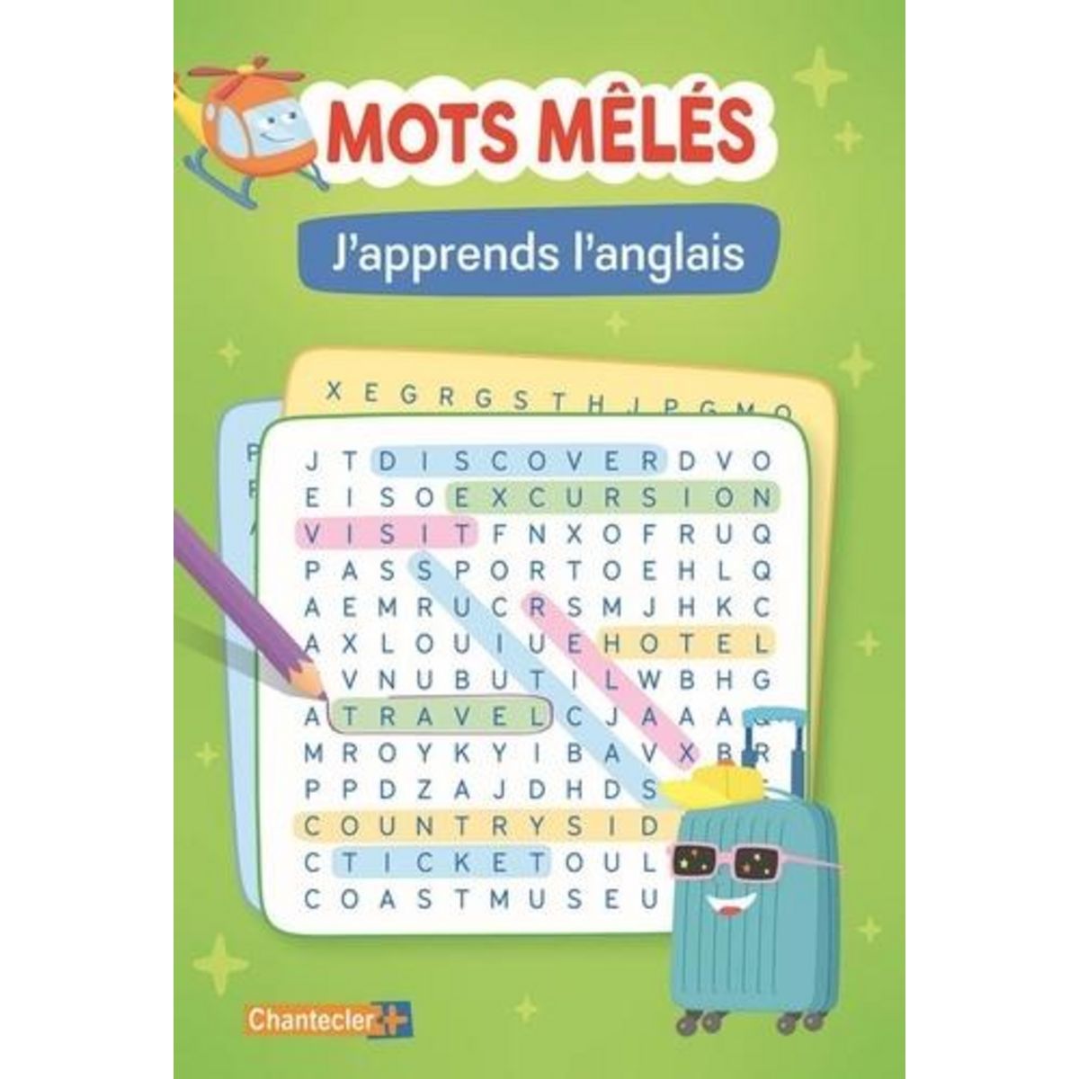 MOTS MELES. J'APPRENDS L'ANGLAIS, Chantecler