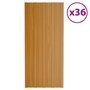 Voir la diapositive 1 : VIDAXL Panneaux de toiture 36 pcs acier galvanise naturel 100x45 cm