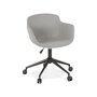 Voir la diapositive 1 : Paris Prix Chaise de Bureau Design  Alma  80cm Gris