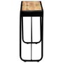 Voir la diapositive 4 : VIDAXL Table console 140 x 35 x 76 cm Bois de manguier massif brut