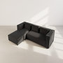 Voir la diapositive 3 : LISA DESIGN Stella - canapé d'angle gauche 4 places en simili
