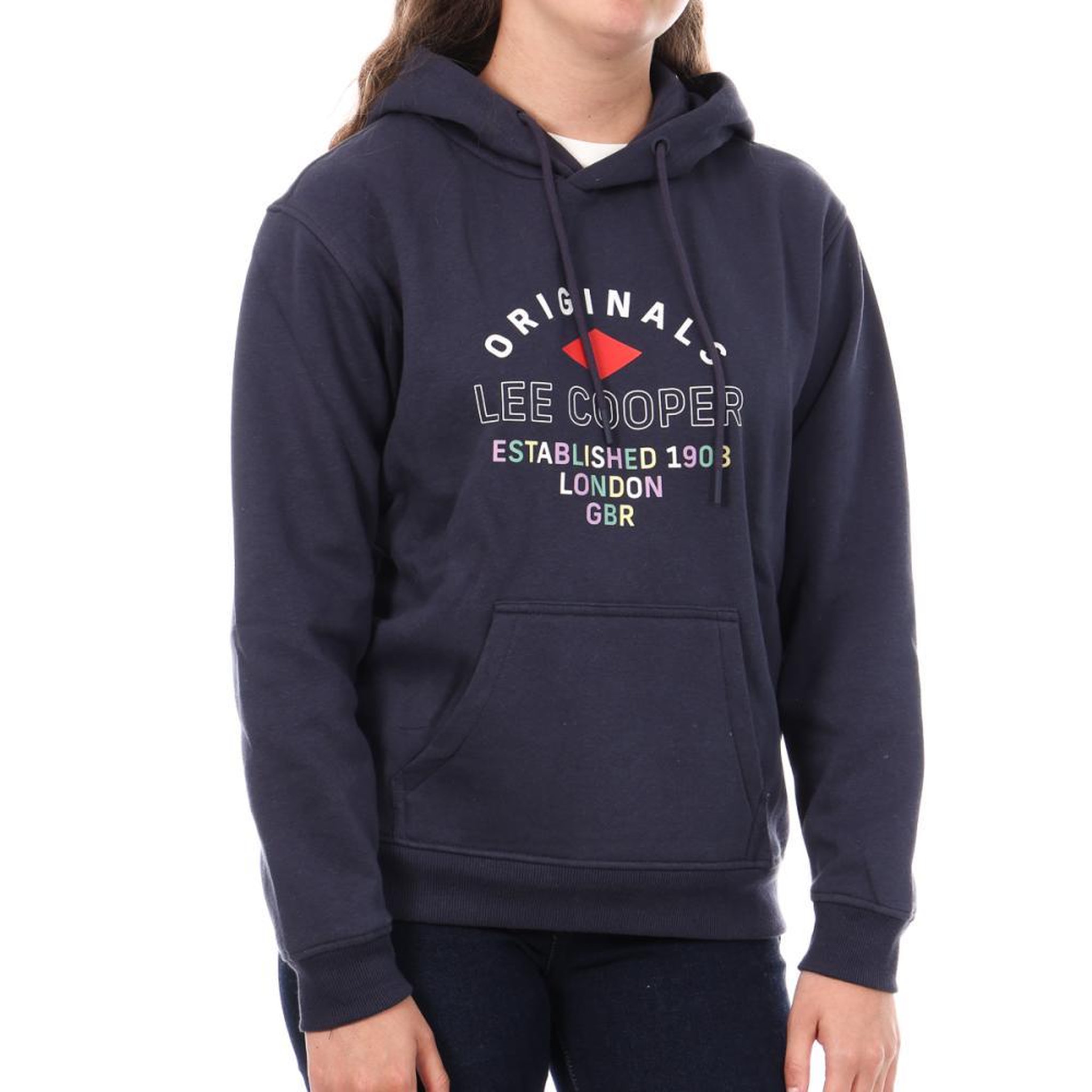Lee Cooper Sweat à Capuche  Femme Lee Cooper Octavi. Coloris disponibles : Bleu