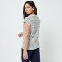 Voir la diapositive 3 : INEXTENSO T-shirt écru femme