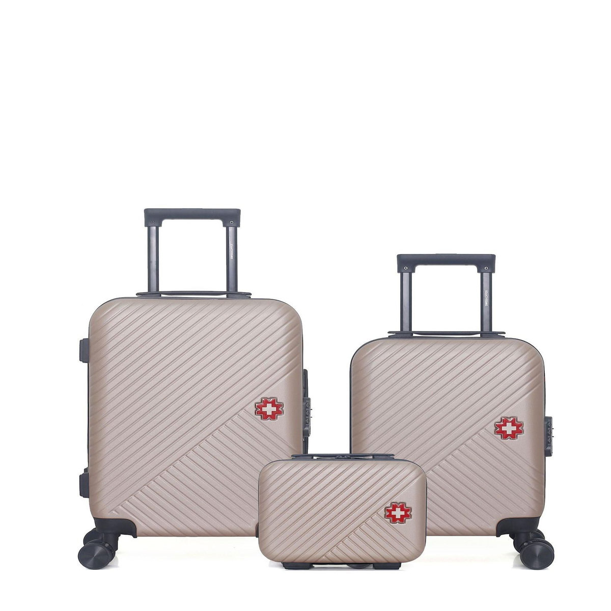 SWISS KOPPER SWISS KOPPER - LOT DE 3 - Valise Cabine, Valise Cabine XXS et Vanity SPIEZ