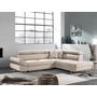 Voir la diapositive 2 : BEST MOBILIER Linea - canapé d'angle droit convertible - 5 places - avec têtières