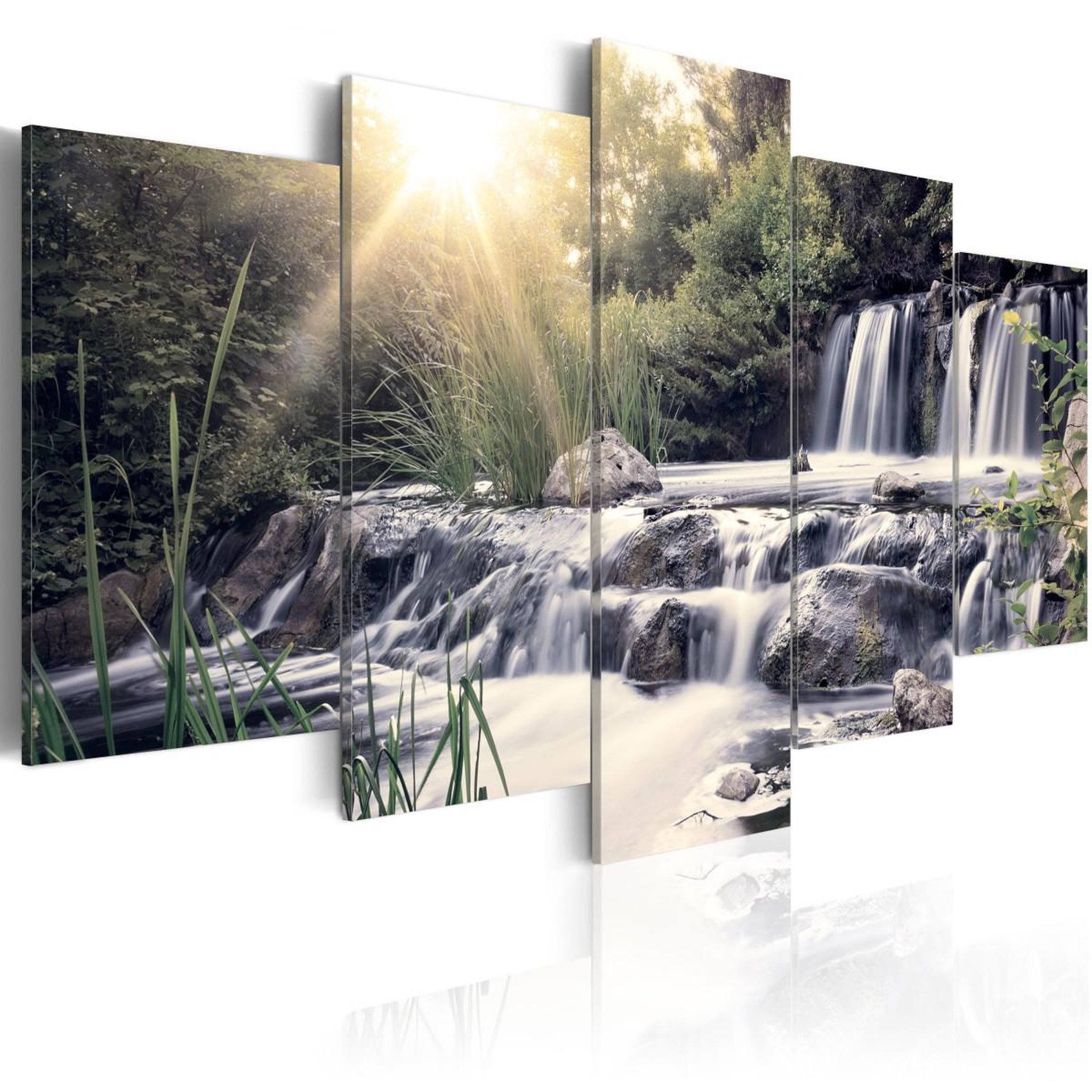Voir la diapositive 1 : Paris Prix Tableau Imprimé  Waterfall of Dreams