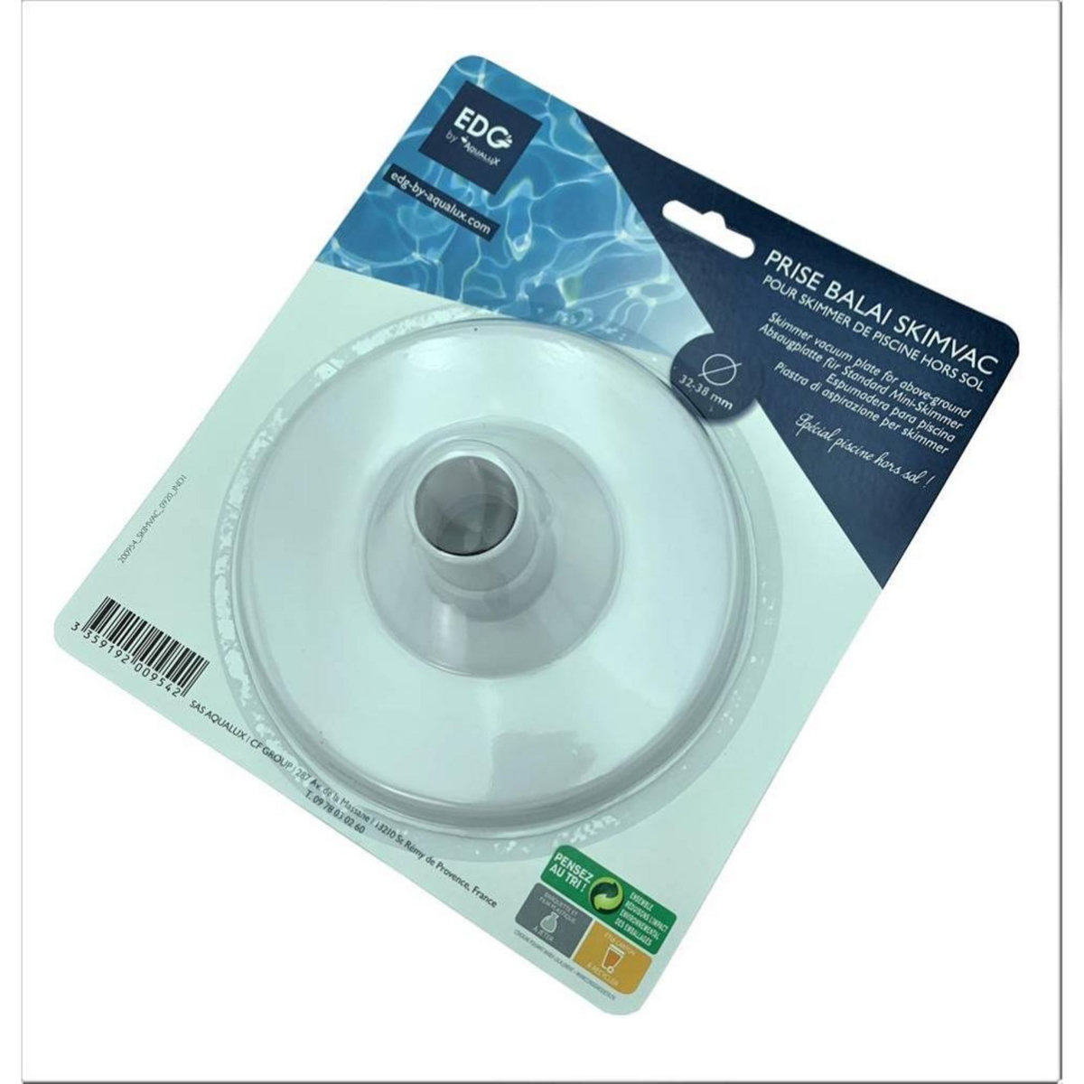 AQUALUX Skim Vac pour skimmer piscine AQUALUX